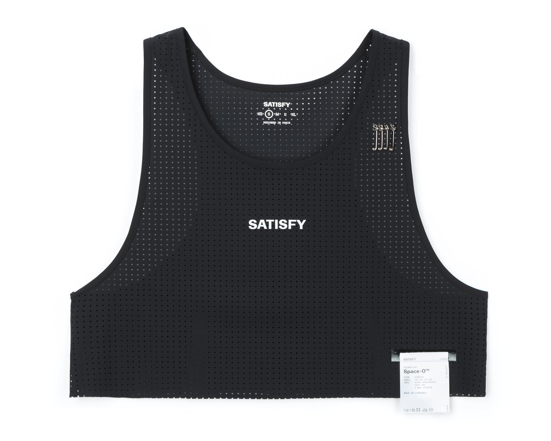 SATISFY -Space‑O™ Singlet - Women's - Black