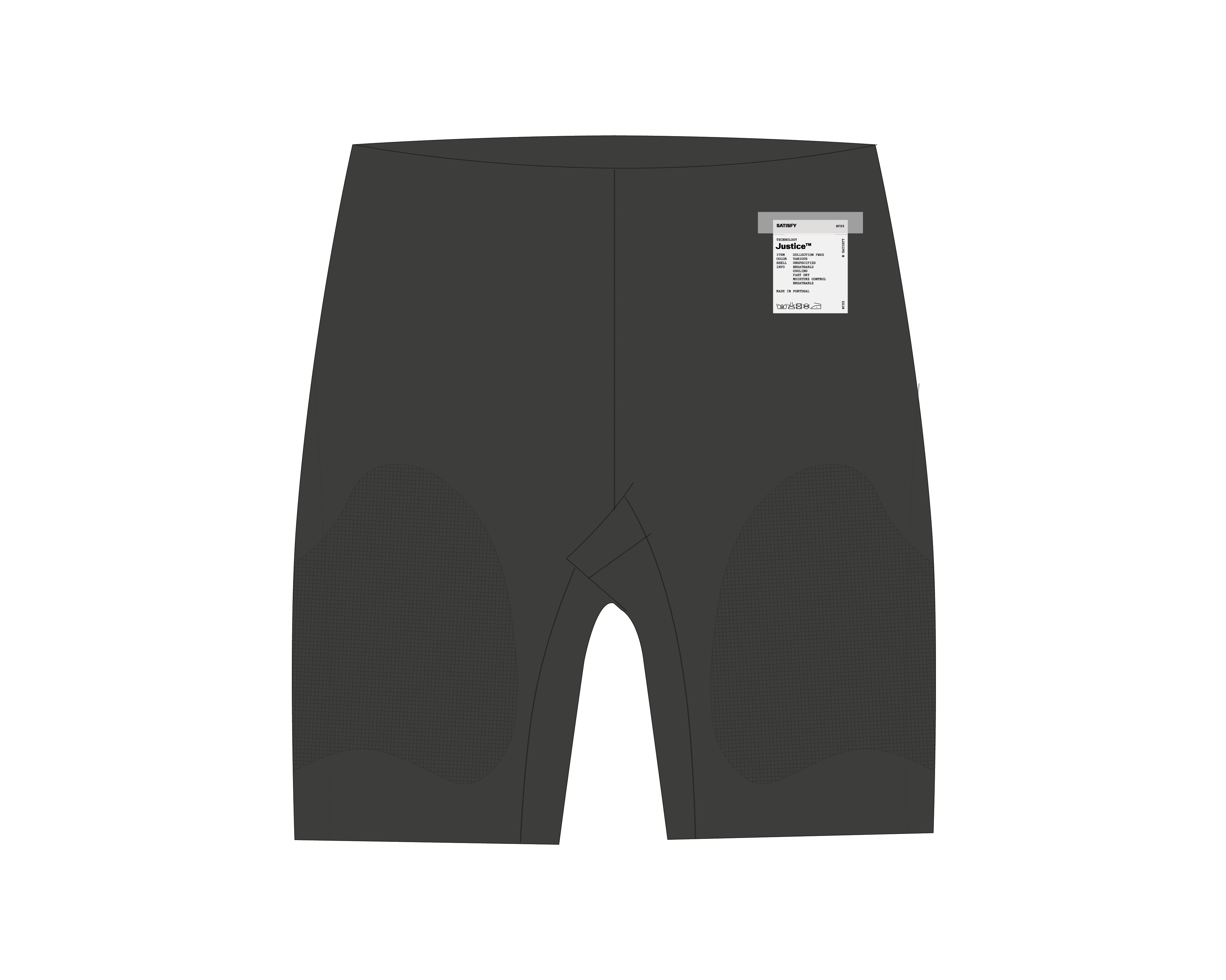 SATISFY - (women's) Justice Cordura Half-Tights - Black