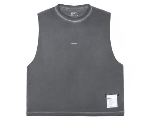 SATISFY - (women's) AuraLite Muscle Tee - Pigment Black