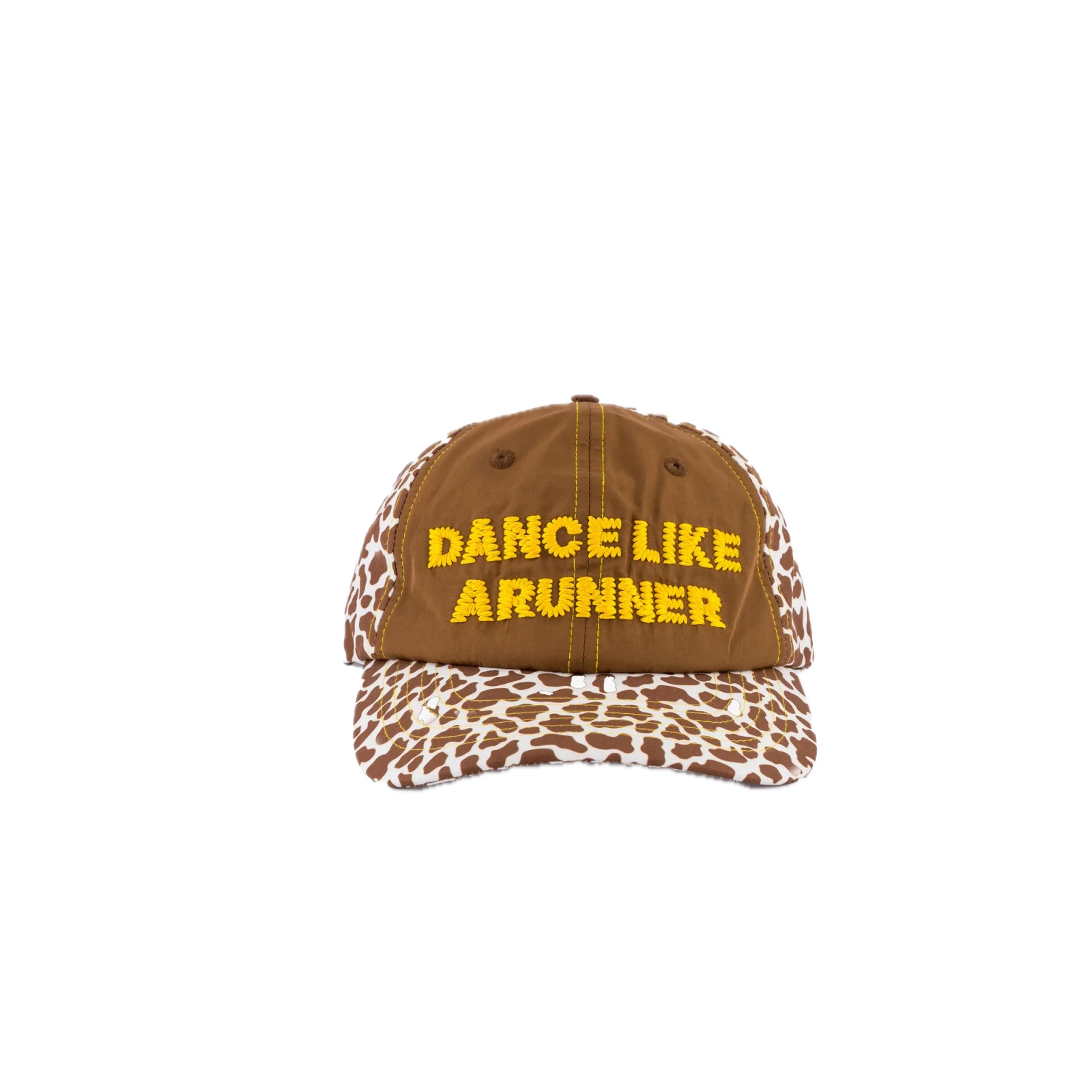 Dance Like A Runner Cow Print Hat