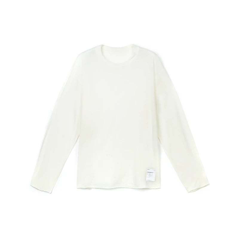 Cloud Merino Long Tee Chalk