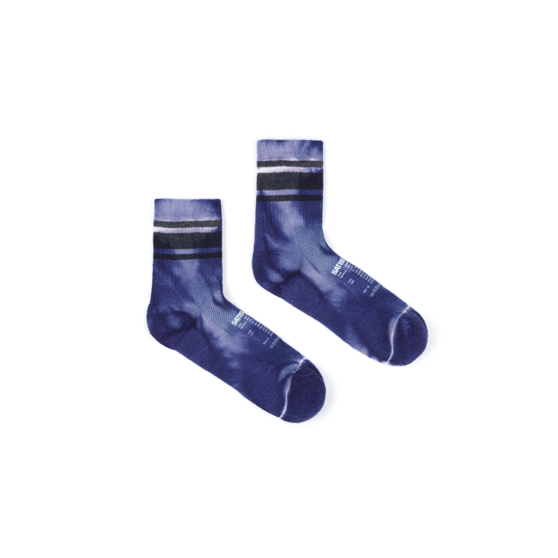 Merino Tube Socks Dusk Tie-Dye