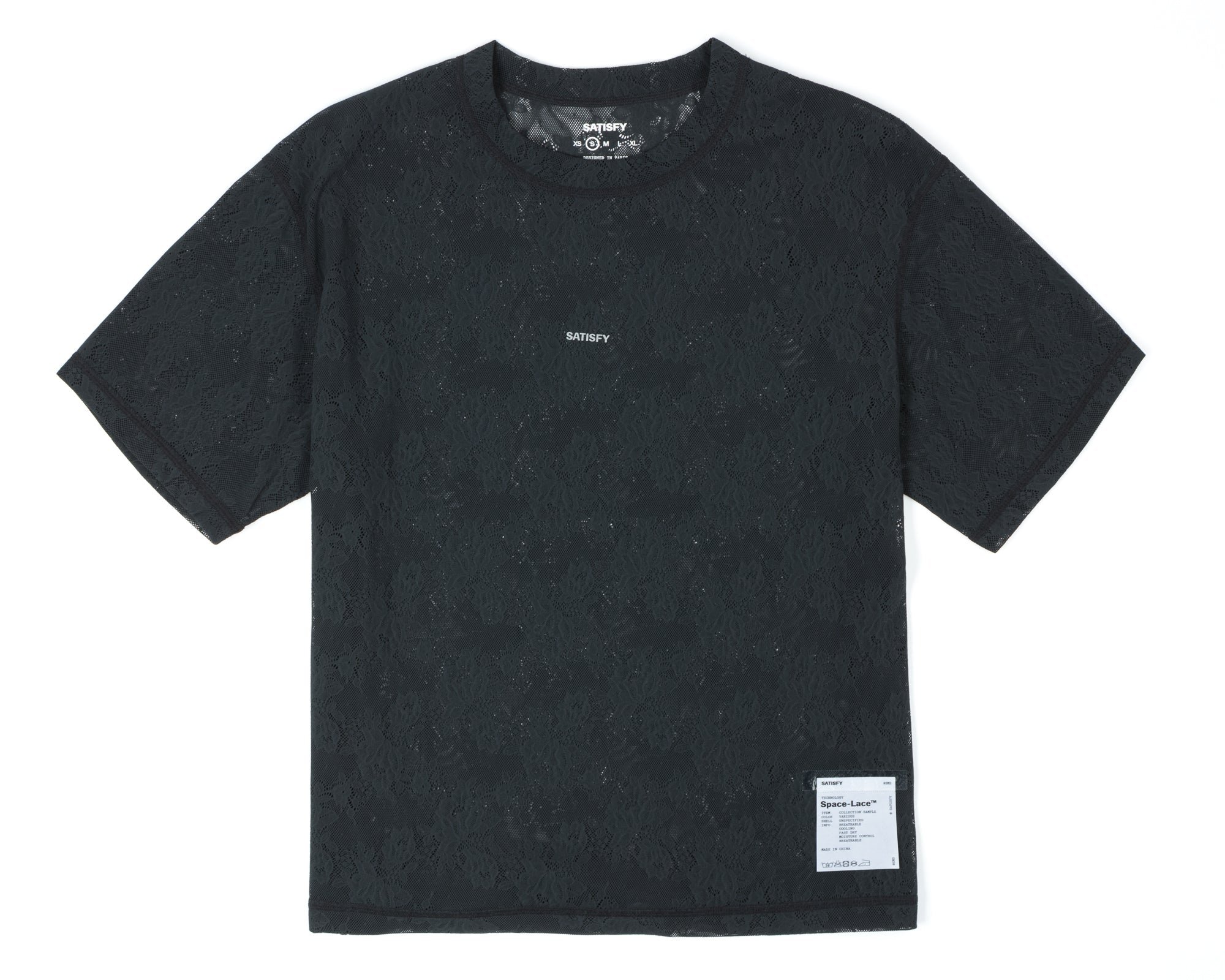 SATISFY - (women's) SpaceLace T-Shirt - Black