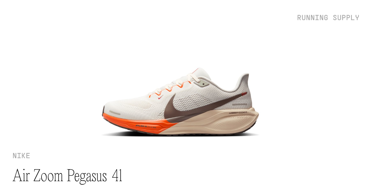 スズキ バイクタンク オレンジ ホワイト Nike Air Zoom Pegasus 41 Running Shoes - Running Supply