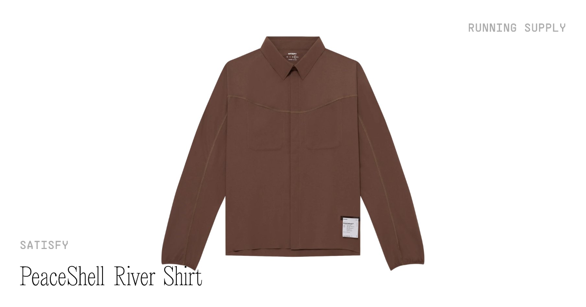 SATISFY PeaceShell River Shirt - Running Supply